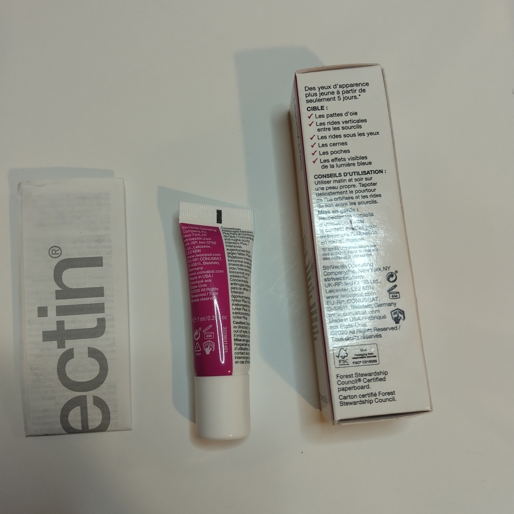 New StriVectin Anti-Wrinkle Intensive Eye Concentrate Plus .25 fl oz - Picture 5 of 5